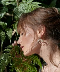 Zoe and Morgan Hatha Silver Earrings 10 Zoe and Morgan Hatha Silver Earrings