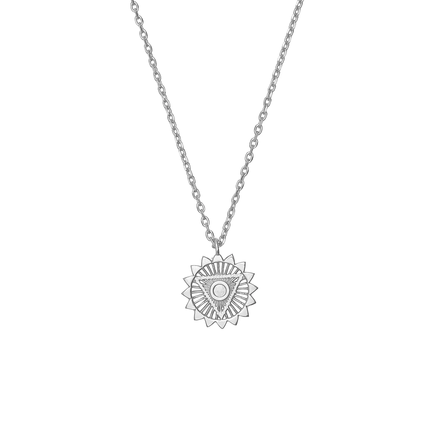 Zoe and Morgan Fifth Chakra Silver Necklace 1 Zoe and Morgan Fifth Chakra Silver Necklace