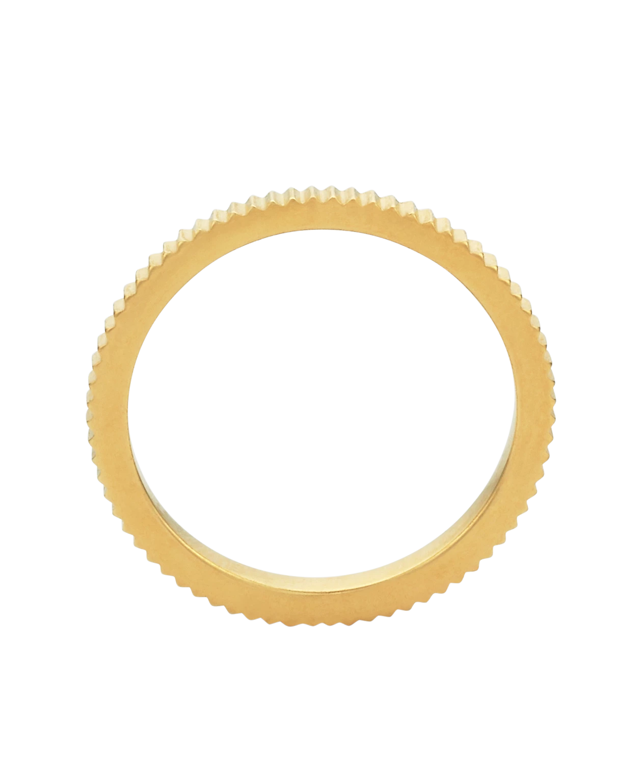 Zoe and Morgan Secure Stacker Ring Gold 5 Zoe and Morgan Secure Stacker Ring Gold