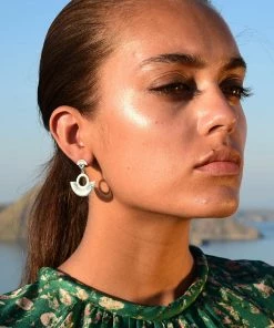 Zoe and Morgan Silver With Blue Topaz Pocket Full Of Sunshine Earrings 5 Zoe and Morgan Silver With Blue Topaz Pocket Full Of Sunshine Earrings