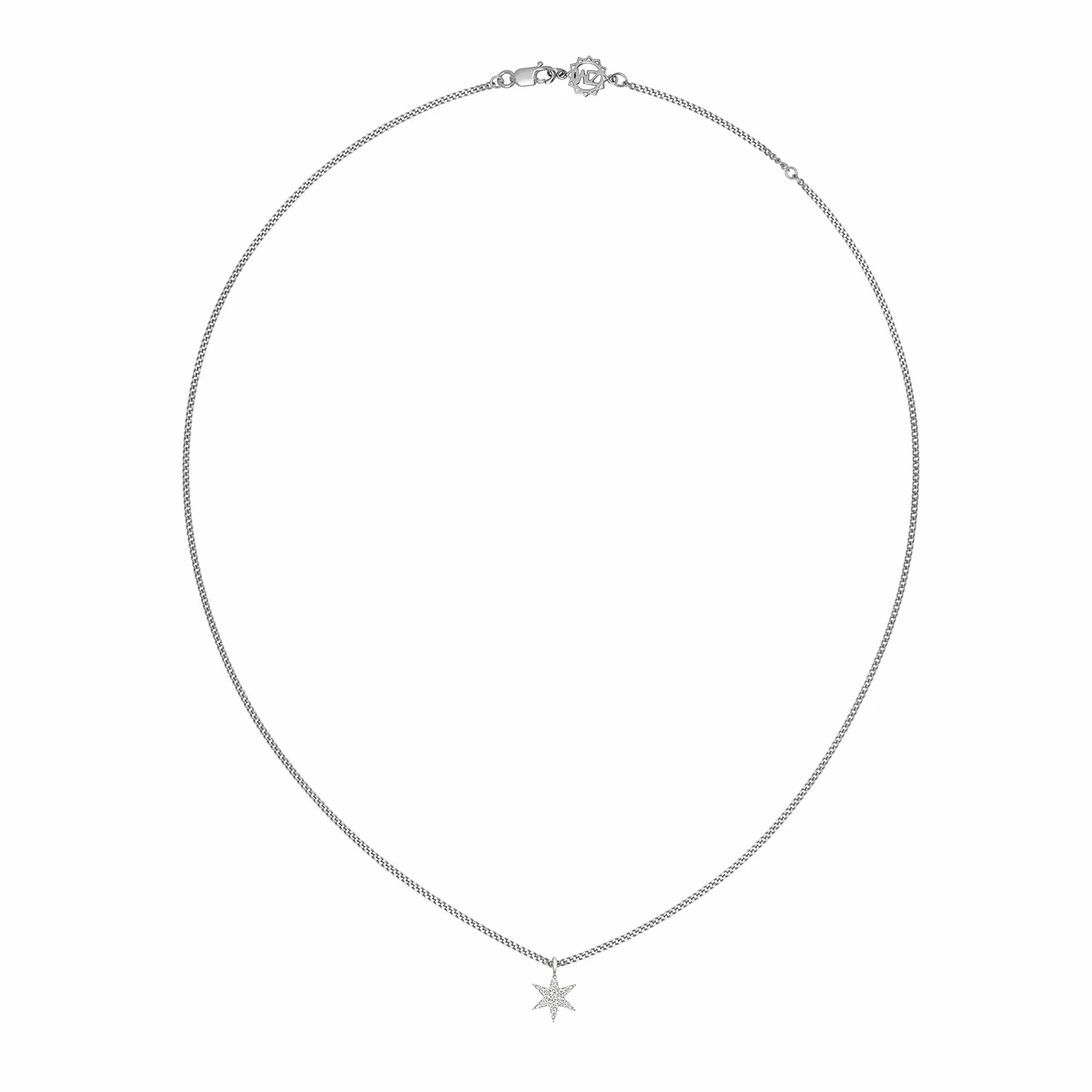 Zoe and Morgan Mini Anahata Diamond Necklace 5 Zoe and Morgan Mini Anahata Diamond Necklace