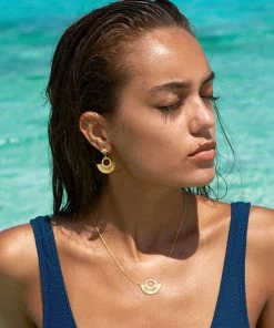 Zoe and Morgan Gold Pocket Full Of Sunshine Necklace 5 Zoe and Morgan Gold Pocket Full Of Sunshine Necklace