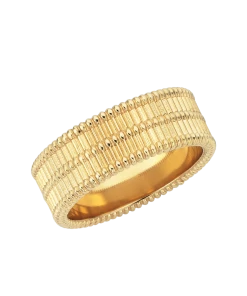 Zoe and Morgan Moored Stacker Ring Gold