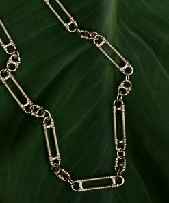 Zoe and Morgan Prana Chain 40cm Gold
