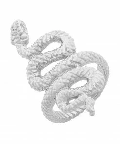 Zoe and Morgan Kundalini Snake Silver Ring 8 Zoe and Morgan Kundalini Snake Silver Ring
