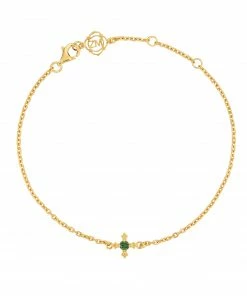 Zoe and Morgan Izil Bracelet Chrome Diopside Gold 6 Zoe and Morgan Izil Bracelet Chrome Diopside Gold