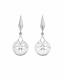Zoe and Morgan Silver Eclipse Earrings 7 Zoe and Morgan Silver Eclipse Earrings