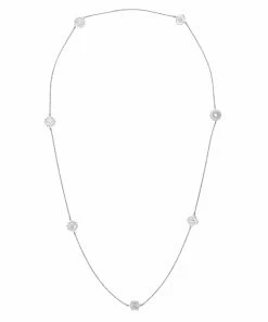 Zoe and Morgan 7 Chakra Necklace Silver 9 Zoe and Morgan 7 Chakra Necklace Silver