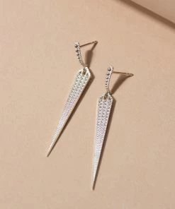 Zoe and Morgan Coralia Silver Earring