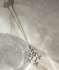 Zoe and Morgan Talitha Necklace Silver