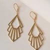 Zoe and Morgan Gold Flossie Earrings