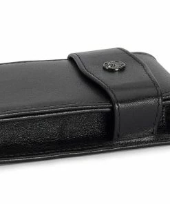 Kaweco Standard 3-Pen Flap Leather Pouch with Separation