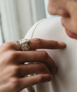 Zoe and Morgan Silver Falcon Ring 9 Zoe and Morgan Silver Falcon Ring