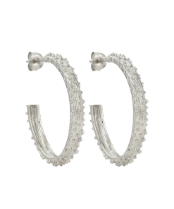 Zoe and Morgan Komodo Silver Hoops 9 Zoe and Morgan Komodo Silver Hoops