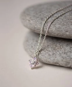 Zoe and Morgan Marina Necklace Silver