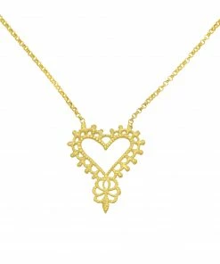 Zoe and Morgan Gold Mini Gypsy Love Necklace 7 Zoe and Morgan Gold Mini Gypsy Love Necklace