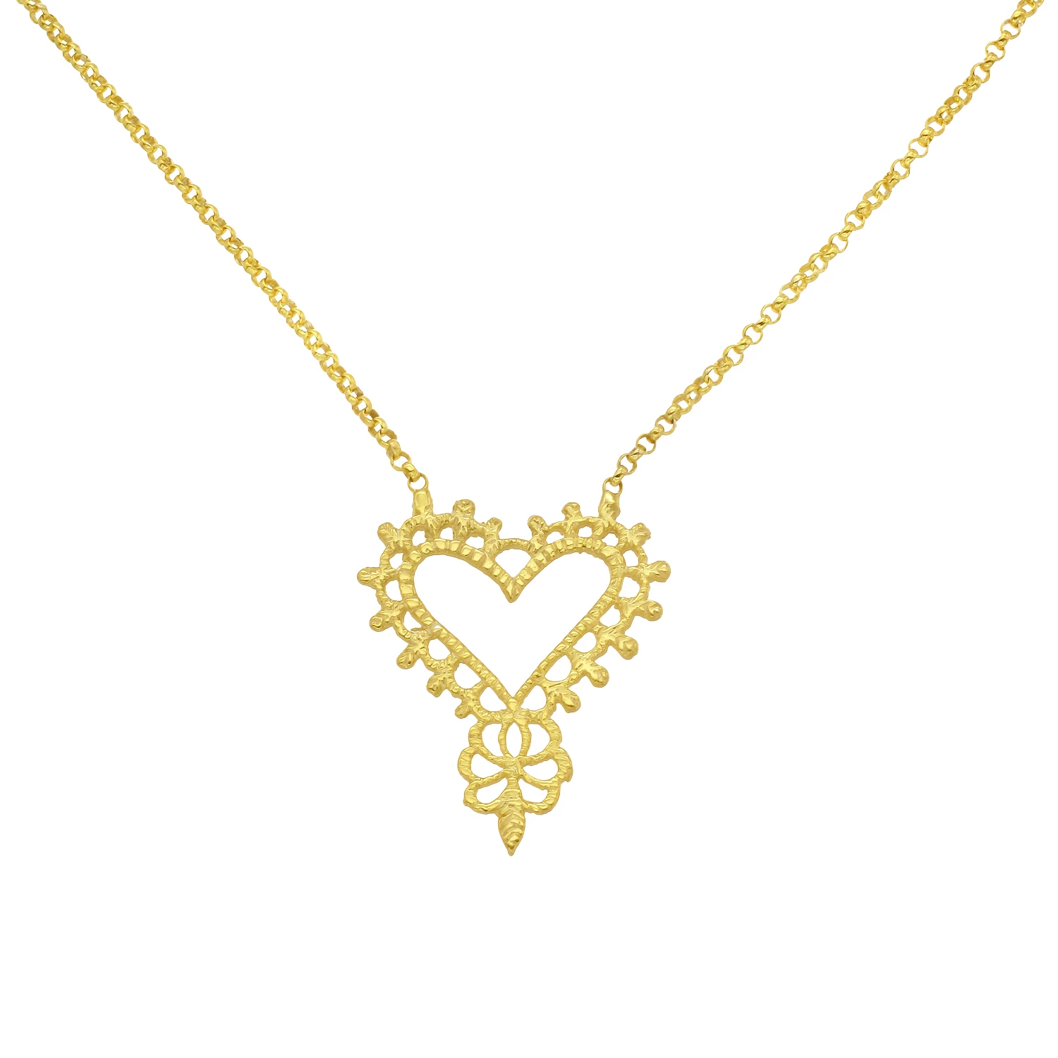 Zoe and Morgan Gold Mini Gypsy Love Necklace 3 Zoe and Morgan Gold Mini Gypsy Love Necklace