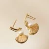 Zoe and Morgan Alana Gold Pearl Earring