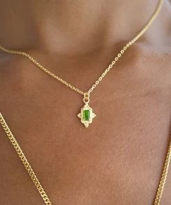 Zoe and Morgan Marina Necklace Gold