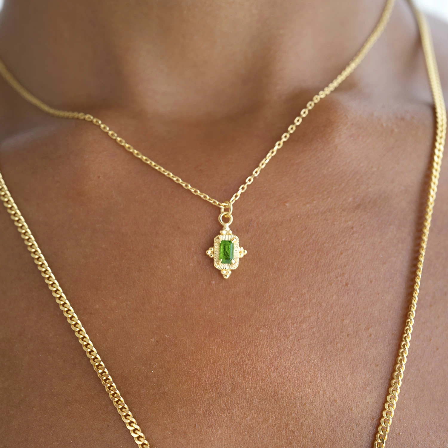 Zoe and Morgan Marina Necklace Gold 2 Zoe and Morgan Marina Necklace Gold