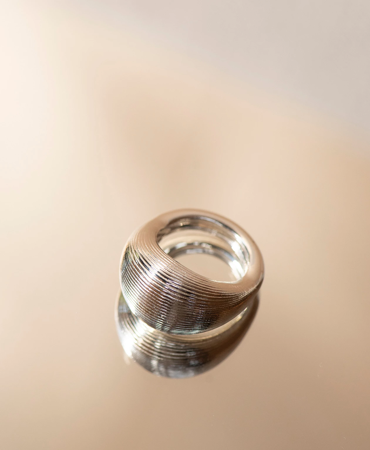 Zoe and Morgan Sirena Ring Silver 1 Zoe and Morgan Sirena Ring Silver