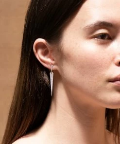 Zoe and Morgan Coralia Silver Earring