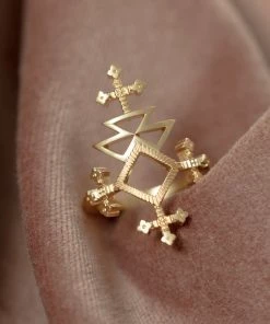 Zoe and Morgan Talitha Ring Gold