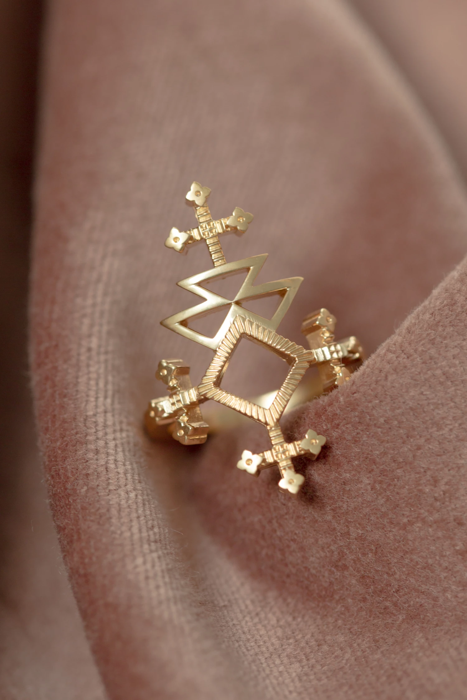 Zoe and Morgan Talitha Ring Gold 1 Zoe and Morgan Talitha Ring Gold