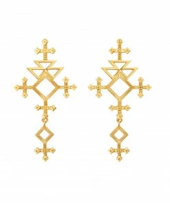 Zoe and Morgan Talitha Earrings Gold 8 Zoe and Morgan Talitha Earrings Gold