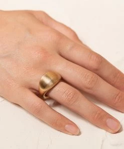 Zoe and Morgan Sirena Ring Gold