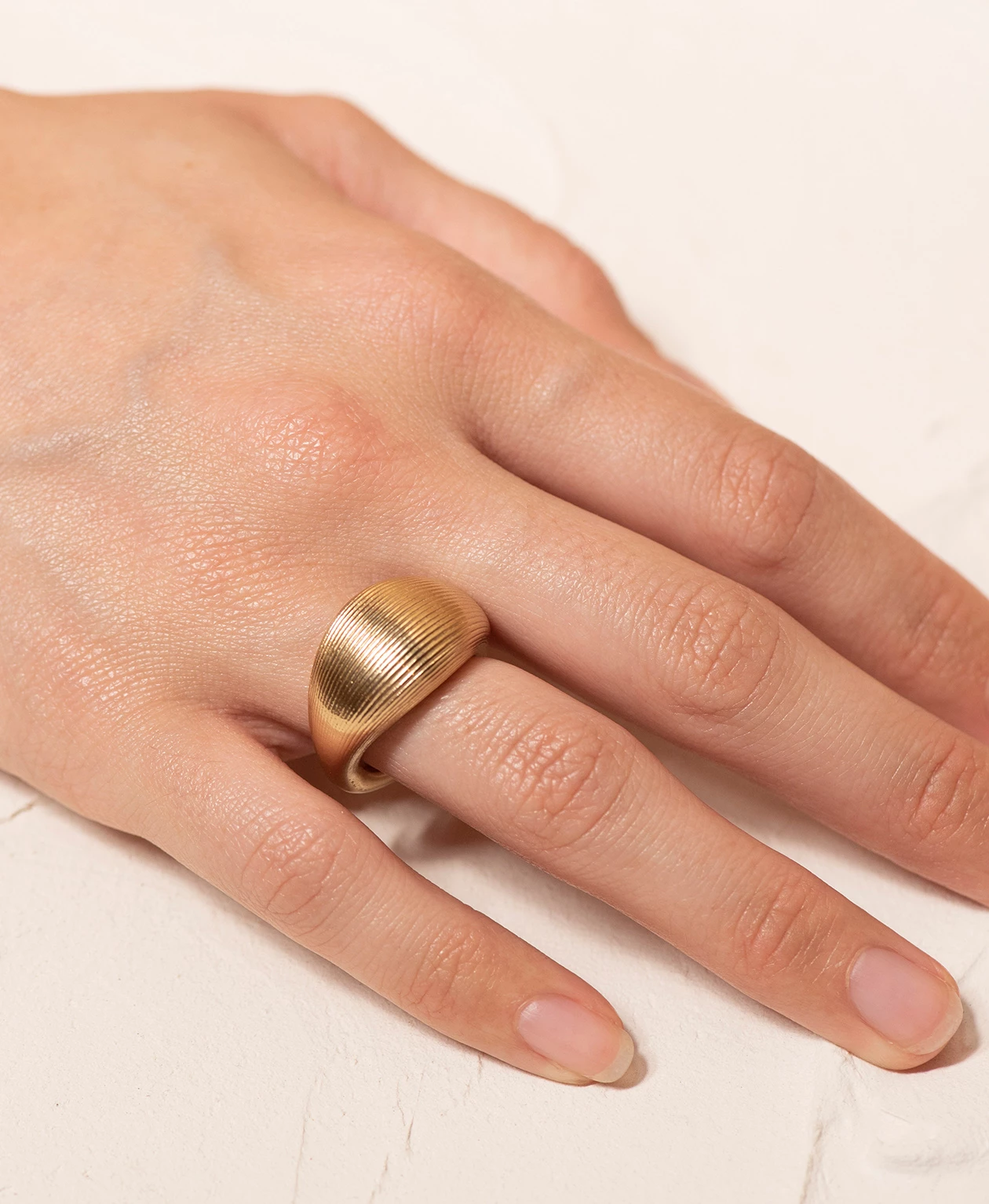 Zoe and Morgan Sirena Ring Gold 2 Zoe and Morgan Sirena Ring Gold