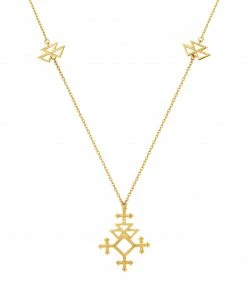 Zoe and Morgan Talitha Necklace Gold 7 Zoe and Morgan Talitha Necklace Gold
