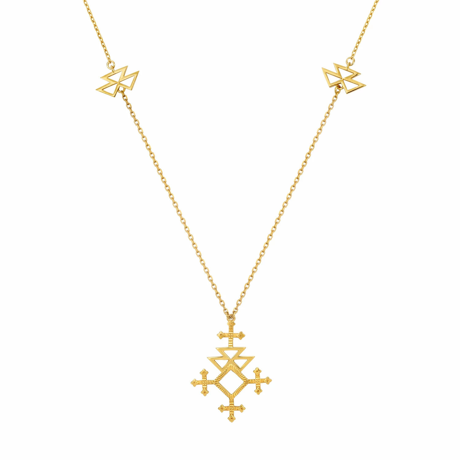 Zoe and Morgan Talitha Necklace Gold 3 Zoe and Morgan Talitha Necklace Gold