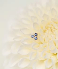 Zoe and Morgan Three Friends Single Stud Earring