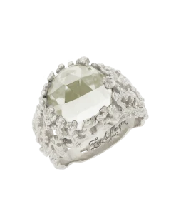 Zoe and Morgan Seaweed Ring Silver with Lemon Quartz 9 Zoe and Morgan Seaweed Ring Silver with Lemon Quartz