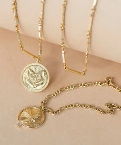 Zoe and Morgan Independent Necklace Gold
