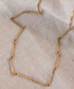 Zoe and Morgan Ameena Chain Necklace 50cm Gold