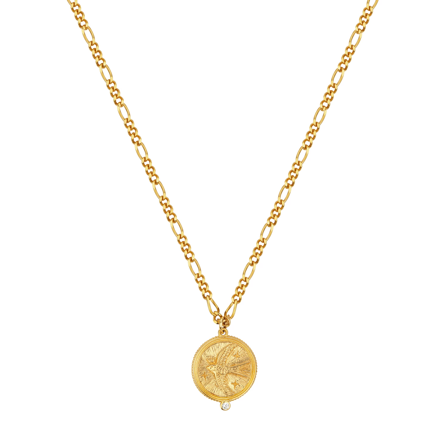 Zoe and Morgan Loyalty Necklace Gold 4 Zoe and Morgan Loyalty Necklace Gold