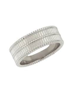 Zoe and Morgan Moored Stacker Ring Silver 10 Zoe and Morgan Moored Stacker Ring Silver