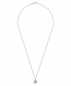 Zoe and Morgan Second Chakra Silver Necklace