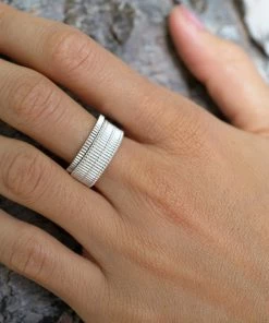 Zoe and Morgan Secure Stacker Ring 7 Zoe and Morgan Secure Stacker Ring