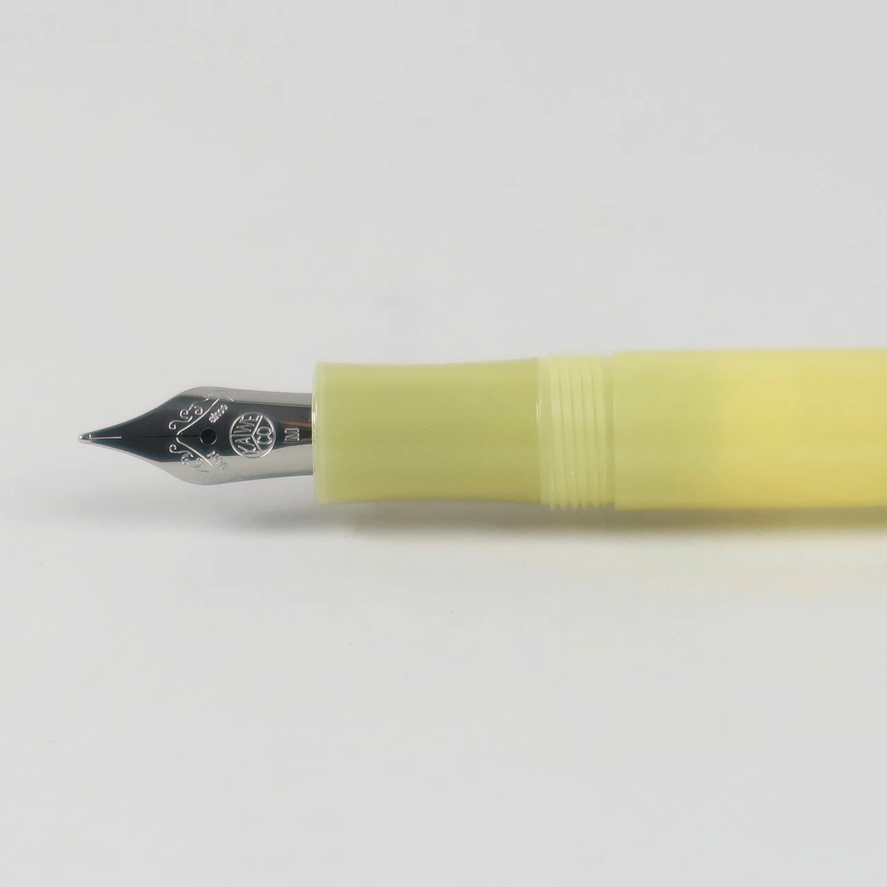 Kaweco Frosted Sport Fountain Pen - Banana 2 Kaweco Frosted Sport Fountain Pen - Banana