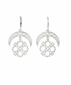 Zoe and Morgan Silver Essaouira Earrings 6 Zoe and Morgan Silver Essaouira Earrings