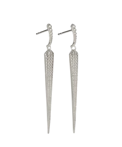 Zoe and Morgan Coralia Silver Earring
