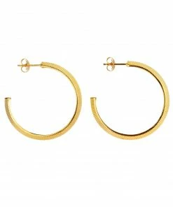 Zoe and Morgan Tasa Hoop Gold 7 Zoe and Morgan Tasa Hoop Gold