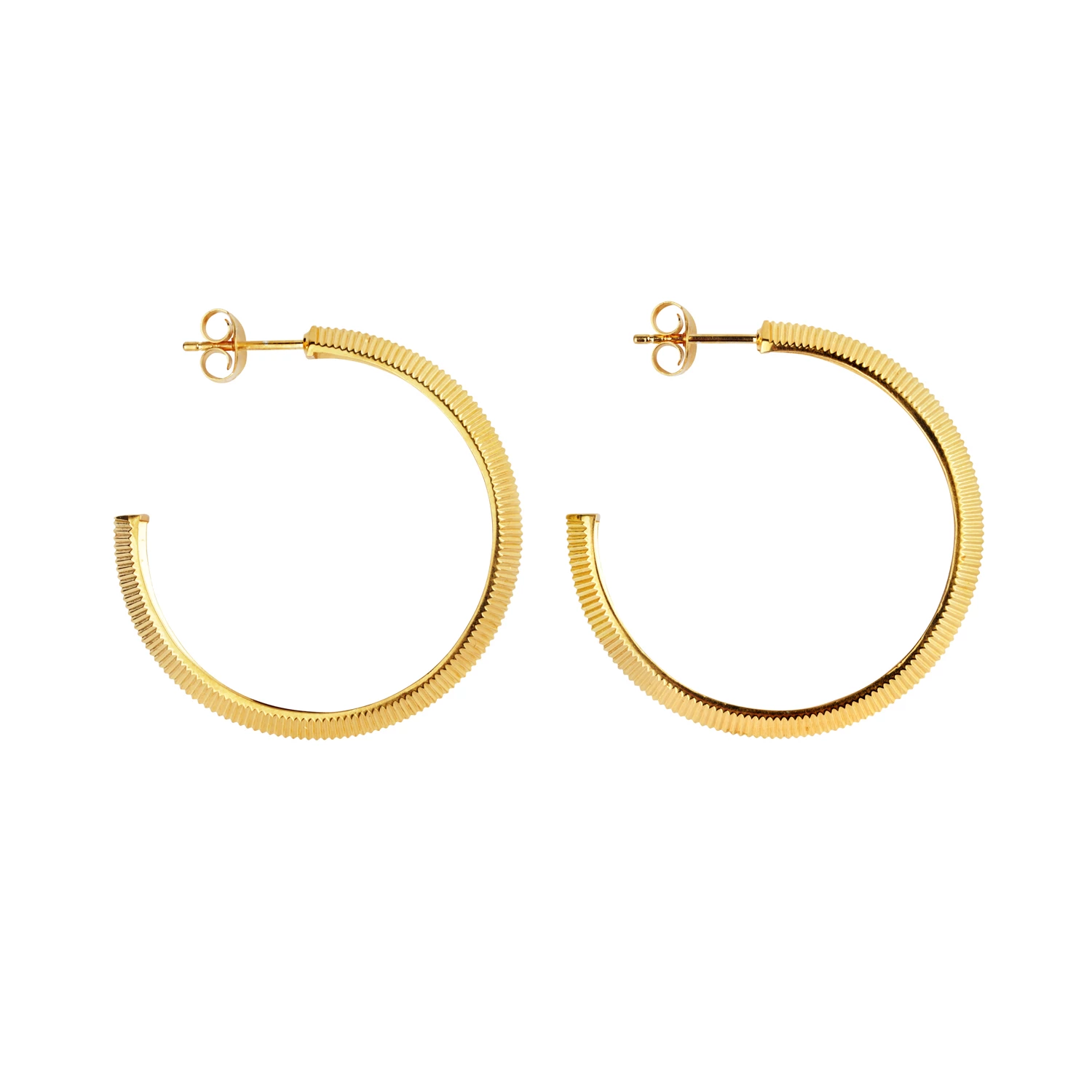 Zoe and Morgan Tasa Hoop Gold 3 Zoe and Morgan Tasa Hoop Gold