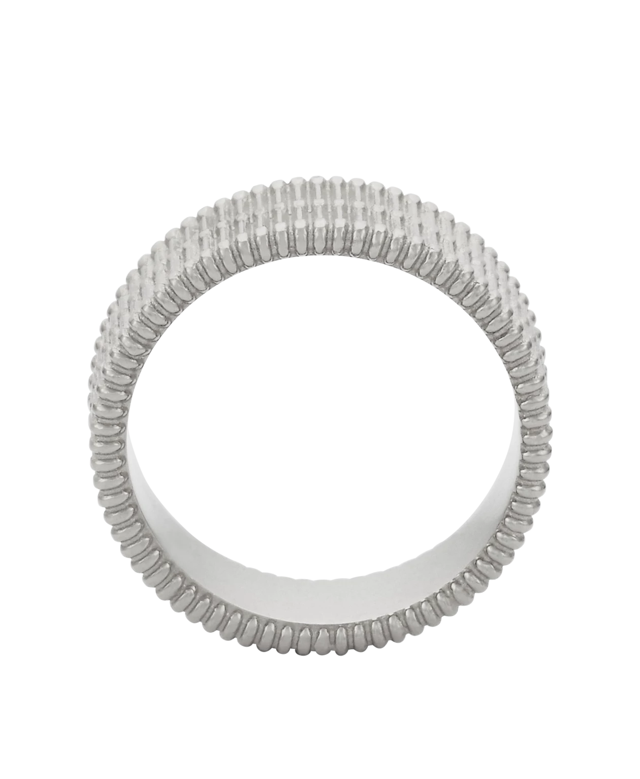 Zoe and Morgan Moored Stacker Ring Silver 6 Zoe and Morgan Moored Stacker Ring Silver