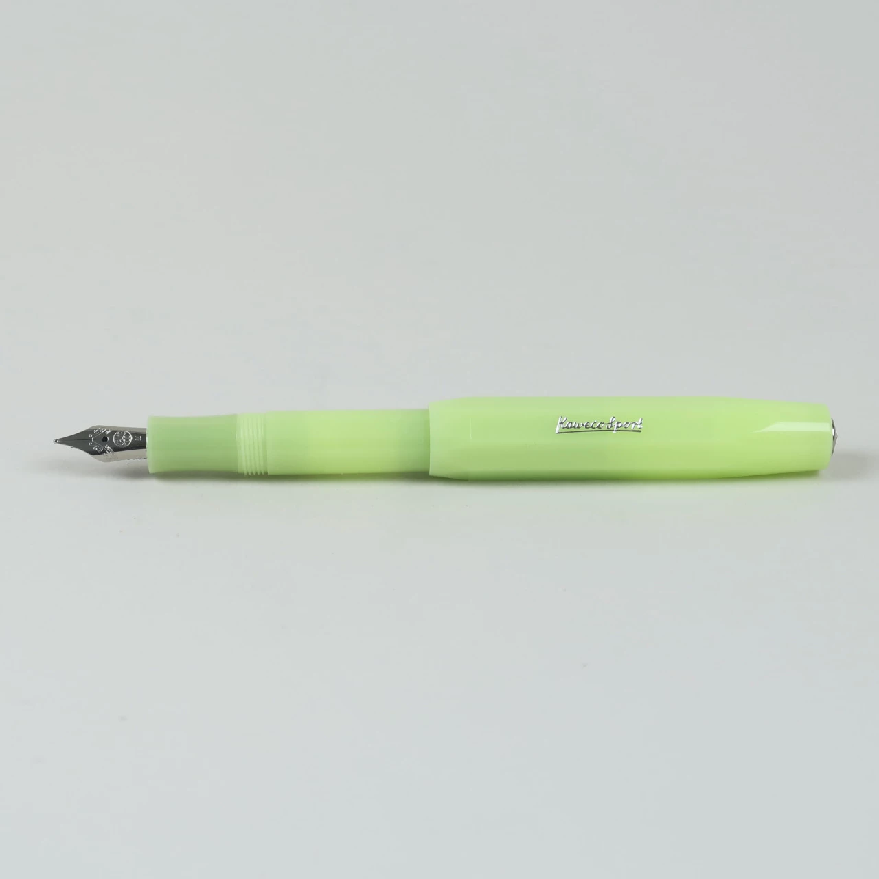 Kaweco Frosted Sport Fountain Pen - Fine Lime 3 Kaweco Frosted Sport Fountain Pen - Fine Lime