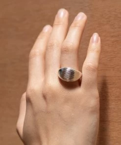 Zoe and Morgan Sirena Ring Silver