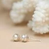 Zoe and Morgan Pearl Earrings